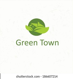 ecological house icon
