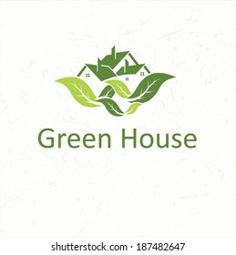 ecological house icon
