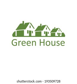 ecological house icon