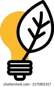 Ecological idea, illustration, vector on a white background.