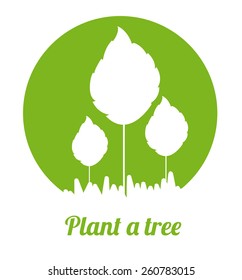 Ecological idea, vector illustration