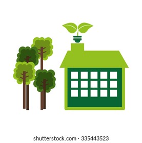 ecological infrastructure design, vector illustration eps10 graphic 