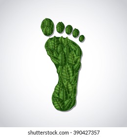 ecological leaves  design 