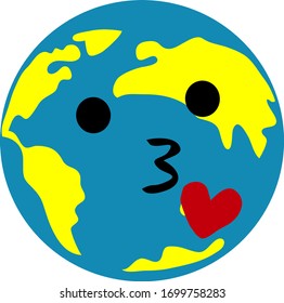 Ecological life of our planet. Flat design.