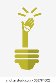 ecological mind design, vector illustration eps10 graphic 
