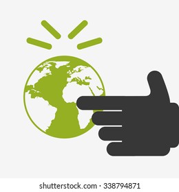 ecological mind design, vector illustration eps10 graphic 