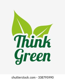 ecological mind design, vector illustration eps10 graphic 