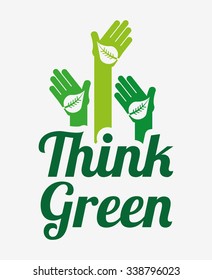 ecological mind design, vector illustration eps10 graphic 