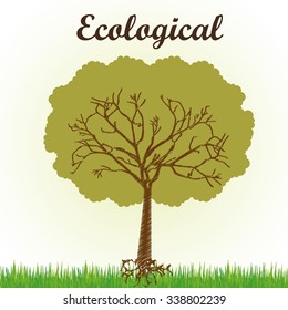 ecological mind design, vector illustration eps10 graphic 
