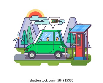Ecological modern car