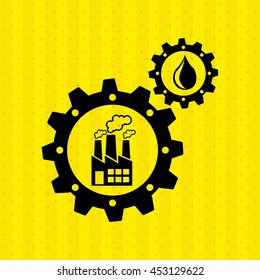 ecological plant design, vector illustration eps10 graphic 