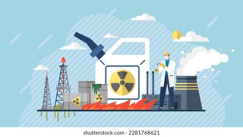 Ecological problem. Planet Earth is full of rubbish. Save the planet. Earth Day. Restoration of ecology of the planet. Toxic waste. Emissions from factories. Changing of the climate. Waste pollution