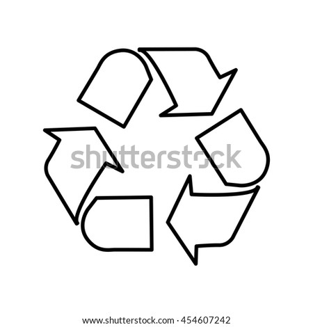 ecological symbol ,  isolated vector illustration eps10 illustration