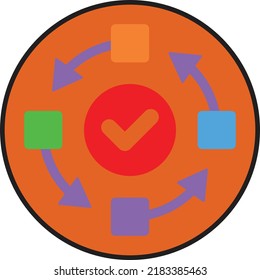iconos ecológicos de línea vectorial, signos y símbolos en un entorno de diseño plano con elementos para conceptos móviles y aplicaciones web