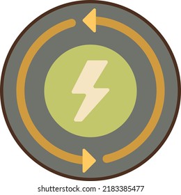 Symbole, Zeichen und Symbole in flacher Design-Umgebung mit Elementen für mobile Konzepte und Web-Apps