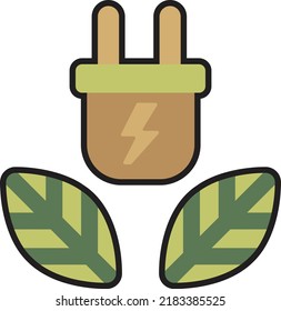 ecological vector line icons, sign and symbols in flat design environmental  with elements for mobile concepts and web apps
