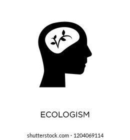 Ecologism icon. Ecologism symbol design from Ecology collection. Simple element vector illustration on white background.