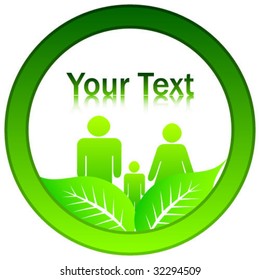 ecology background with your text