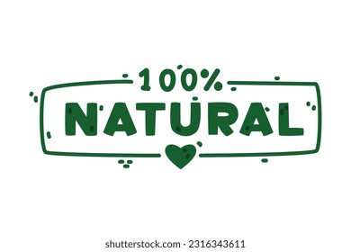 Ecology Badge and Green Eco Label or Sticker Vector Template