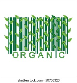 ecology BAR CODE ,  Isolated over background and groups, vector ILLUSTRATION