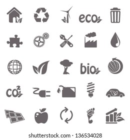 Ecology basic icons