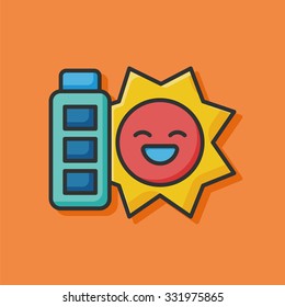 ecology battery icon