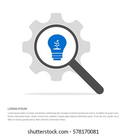 Ecology Bulb Icon