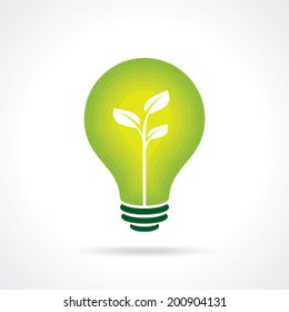 Ecology bulb - Illustration