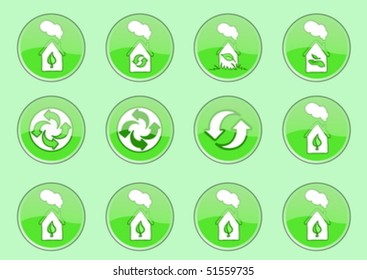 Ecology button set 1