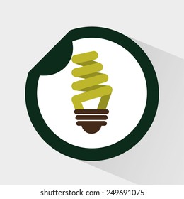 ecology concept design, vector illustration eps10 graphic