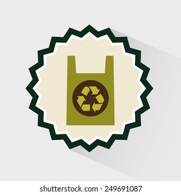 ecology concept design, vector illustration eps10 graphic