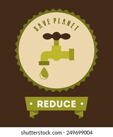 ecology concept  design, vector illustration eps10 graphic
