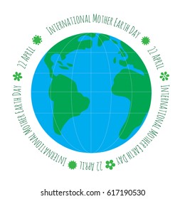 Ecology concept with Earth