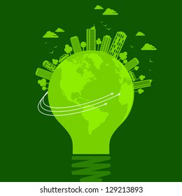 ecology concept - save earth
