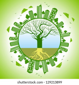ecology concept - save earth