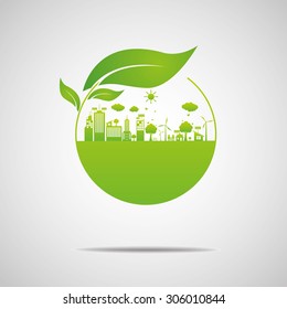 Ecology concept. save world