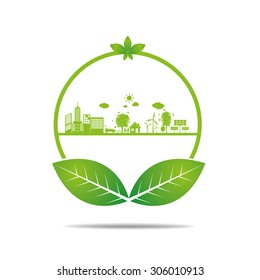 Ecology concept. save world