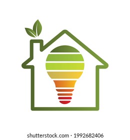 Ecology concept. Save world. Energy efficiency house.