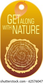 Ecology concept tag