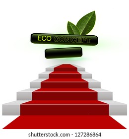 Ecology concept. vector design