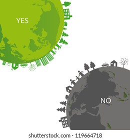 Ecology concept you can use on Earth Day