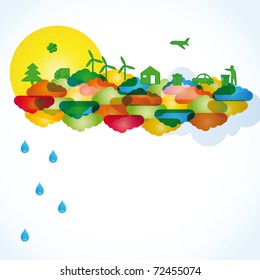 Ecology concept you can use on Earth Day