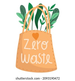 ecology conscience zero waste, eco bag