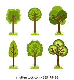 Ecology design over white background, vector illustration