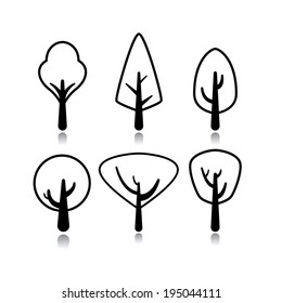 Ecology design over white background, vector illustration