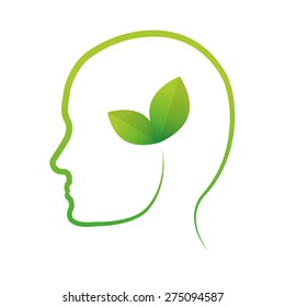 Ecology design over white background, vector illustration.