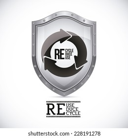Ecology design over white background,vector illustration