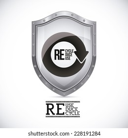 Ecology design over white background,vector illustration