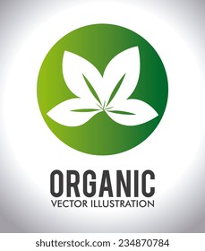 Ecology design over white background,vector illustration.