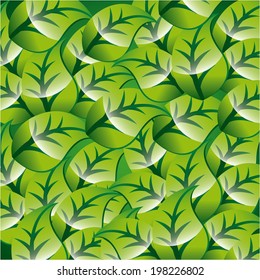 Ecology design pattern background, vector illustration